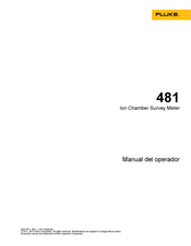 Fluke 481 Manual Del Operador