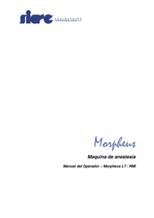 Siare Morpheus LT/RMI Manual Del Operador