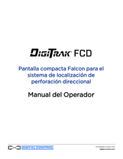 Digital Control DigiTrak FCD Manual Del Operador