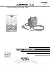 Lincoln Electric TOMAHAWK 625 Manual Del Operador