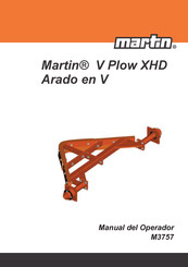 Martin V Plow XHD Manual Del Operador