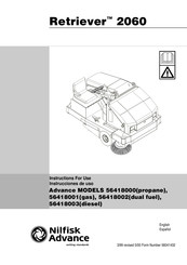 Nilfisk-Advance 56418001 Instrucciones De Uso