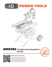 IQ Power Tools iQMS362 Manual Del Operador