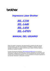 Brother HL-1450 Manual Del Usuario
