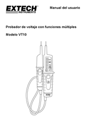 Extech Instruments VT10 Manual Del Usuario