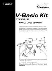 Roland V-Basic Kit TD-10K/B Manual Del Usuario