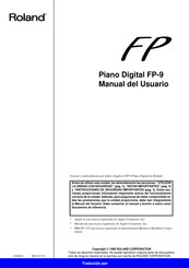 Roland FP-9 Manual Del Usuario
