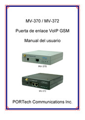 PORTech Communications MV-372 Manual Del Usuario