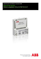 ABB EtherCAT FECA-01 Manual Del Usuario