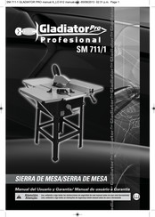 Gladiator PRO SM 711/1 Manual Del Usuario