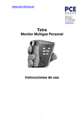 PCE Group Tetra Instrucciones De Uso