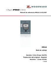 Woodward HighPROTEC MRU4 Manual De Referencia