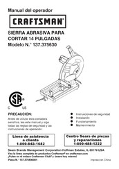 Craftsman 137.375630 Manual Del Operador