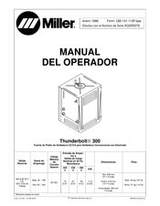 Miller Thunderbolt 300 Manual Del Operador