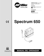 Miller Spectrum 650 Manual Del Operador