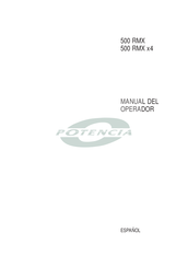Ausa 500 RMX Manual Del Operador