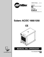 Miller Subarc AC 1000 Manual Del Operador