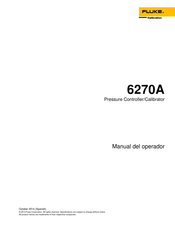 Fluke 6270A Manual Del Operador