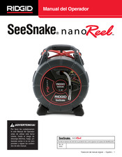 RIDGID SeeSnake nanoReel Manual Del Operador