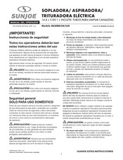 sunjoe SBJ606E-GA-SJG Manual Del Operador