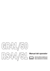 Jonsered GR51 Manual Del Operador