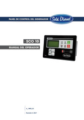 Sole Diesel SCO 10 Manual Del Operador