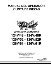 Grasshopper 126V/52R Manual Del Operador