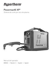 Hypertherm Powermax45 XP Manual Del Operador