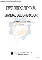 Furuno SC-120 Manual Del Operador