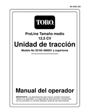 Toro ProLine 12,5 CV Manual Del Operador