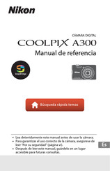 Nikon Coolpix A300 Manual De Referencia