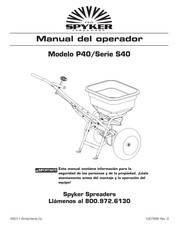 SPYKER P40 Serie Manual Del Operador