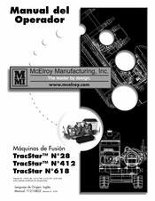 McElroy TracStar 28 Manual Del Operador