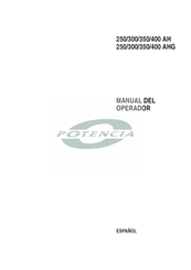 Ausa 300 AHG Manual Del Operador