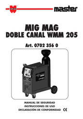 Wurth Master MIG MAG WMM 205 Instrucciones De Uso