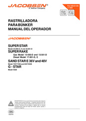 Jacobsen SUPER RAKE 13-550-D Manual Del Operador