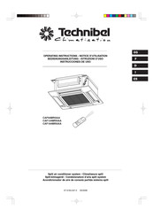 Technibel Climatisation CAF94MR5IAA Instrucciones De Uso