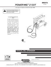 Lincoln Electric POWER MIG 215XT Manual Del Operador