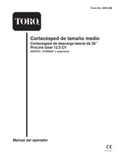 Toro 30250TE Manual Del Operador