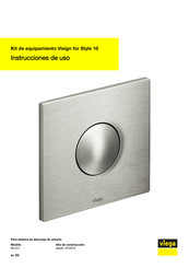 Viega Visign for Style 10 8315.2 Instrucciones De Uso
