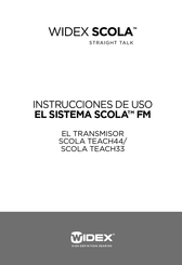 Widex TEACH33 Instrucciones De Uso