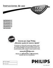 Philips 34PW8502/37 Instrucciones De Uso