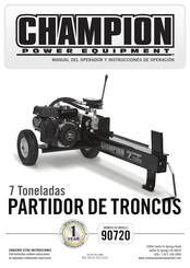 Champion Power Equipment 90720 Manual Del Operador