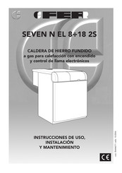 Fer Seven N EL 11 2S Instrucciones De Uso, Instalación Y Mantenimiento