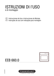 Kuppersbusch EEB 660.0 Instrucciones De Uso Y Montaje