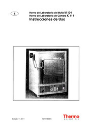 Thermo Scientific M 104 Instrucciones De Uso