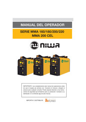 NIWA MMA 220 Serie Manual Del Operador