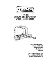Tanco 1400 EH Manual Del Operador