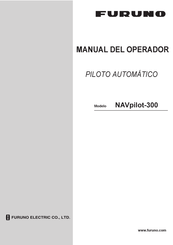 Furuno NAVpilot-300 Manual Del Operador
