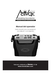 InovaLabs Activox XYC100B-PRO Manual Del Operador
